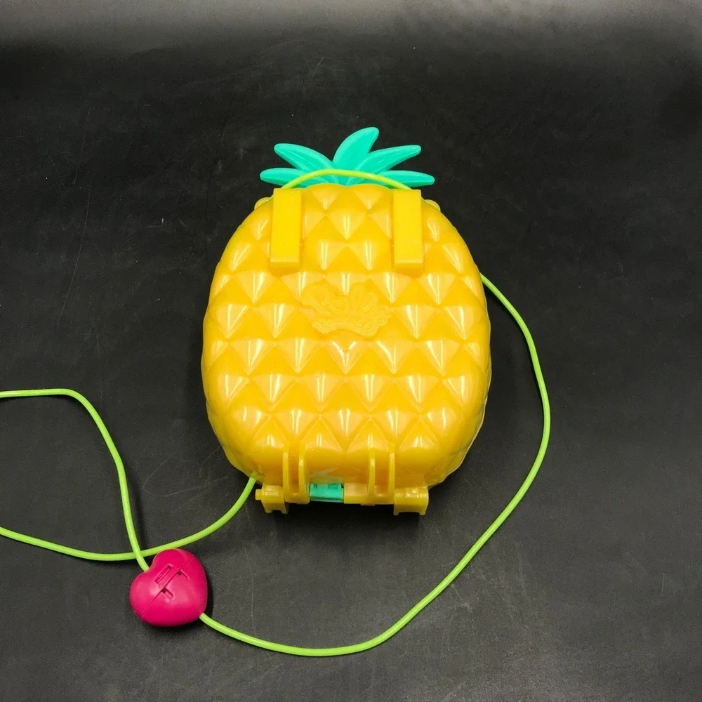 Polly Pocket Tropicool Pineapple Purse Compact Playset Incomplete